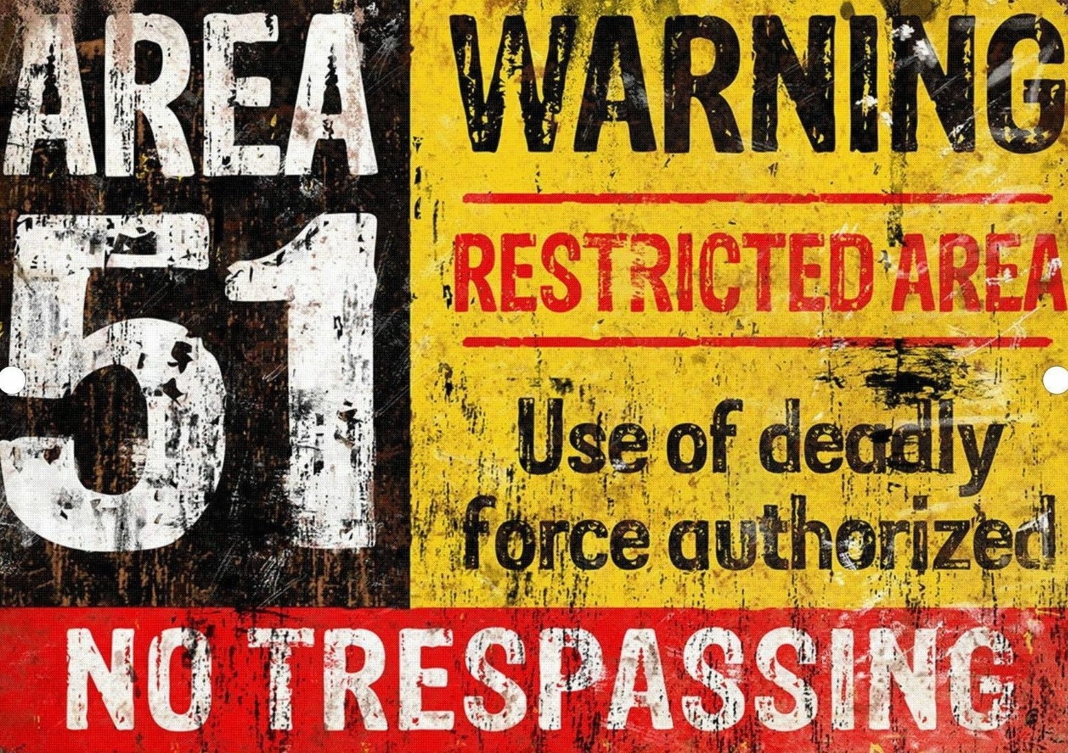 Area 51 Warning!
